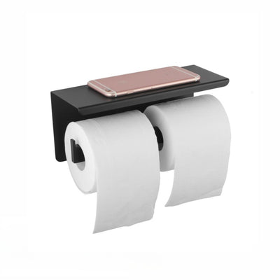 NORICO IVANO TOILET PAPER HOLDER 250MM BLACK