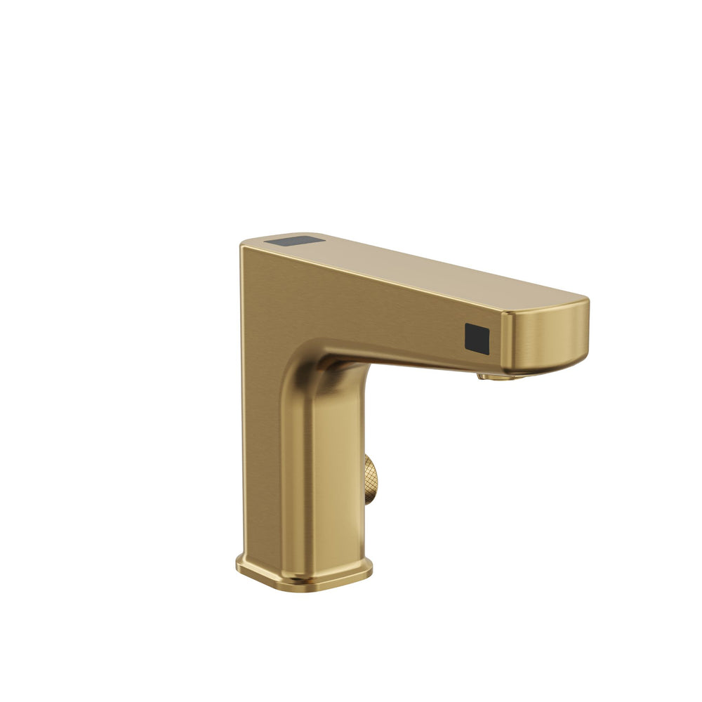 LINSOL SENSOMAX TRIO WAVE SENSOR BASIN MIXER 145MM BRUSHED BRASS