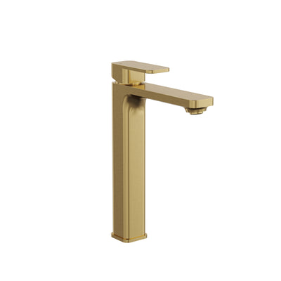 LINSOL ZIA TALL BASIN MIXER 277MM BRUSHED BRASS