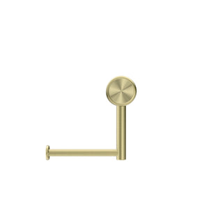 NERO MECCA CARE HEAVY DUTY TOILET ROLL HOLDER BRUSHED GOLD