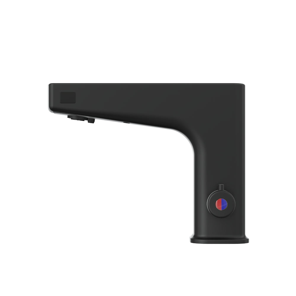 LINSOL SENSOMAX TRIO WAVE SENSOR BASIN MIXER 145MM MATTE BLACK
