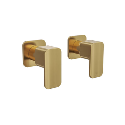LINSOL ZIA WALL TOP ASSEMBLIES BRUSHED BRASS