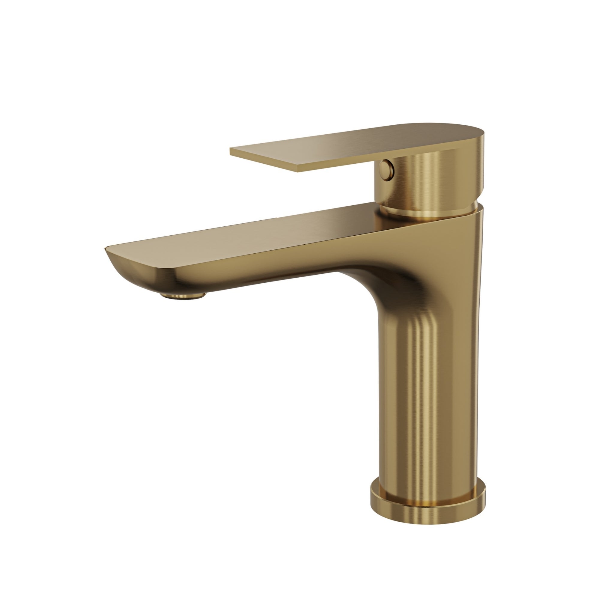 LINSOL VENA LEAD FREE BASIN MIXER 161MM BRUSHED BRASS