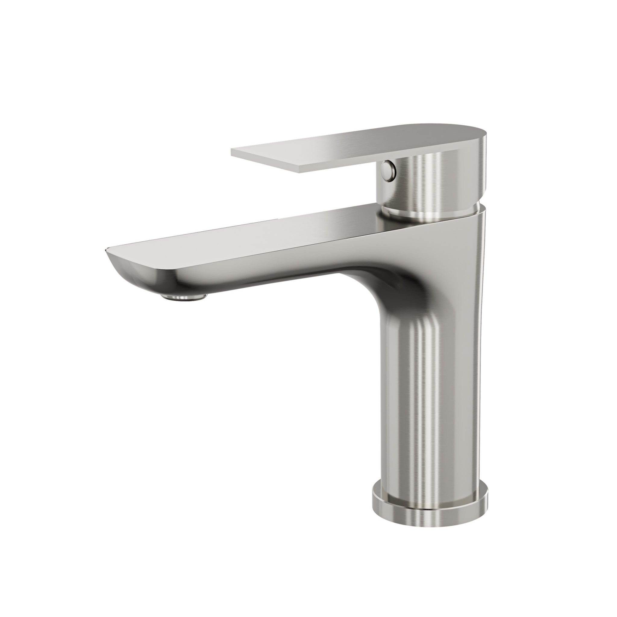 LINSOL VENA LEAD FREE BASIN MIXER 161MM BRUSHED NICKEL
