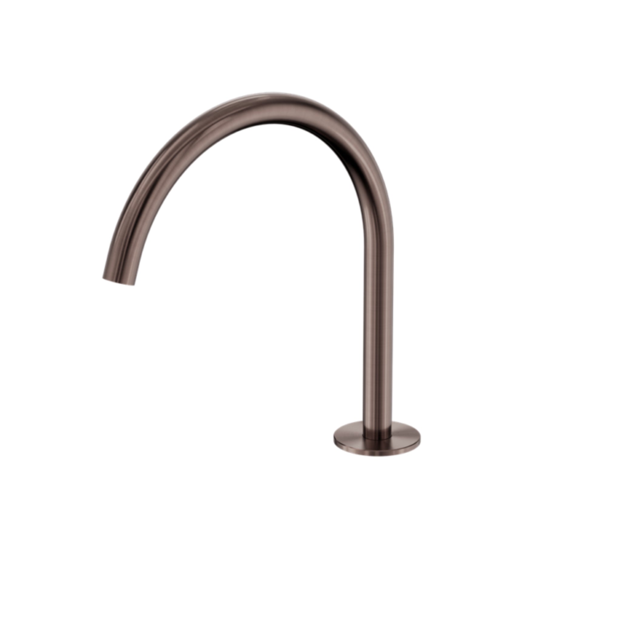 NERO SERENITY BATH/KITCHEN ARC SPOUT 260MM BRUSHED BRONZE
