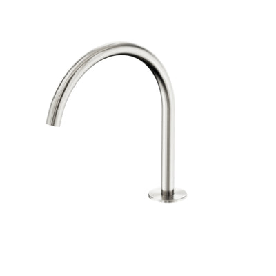 NERO SERENITY BATH/KITCHEN ARC SPOUT 260MM BRUSHED NICKEL