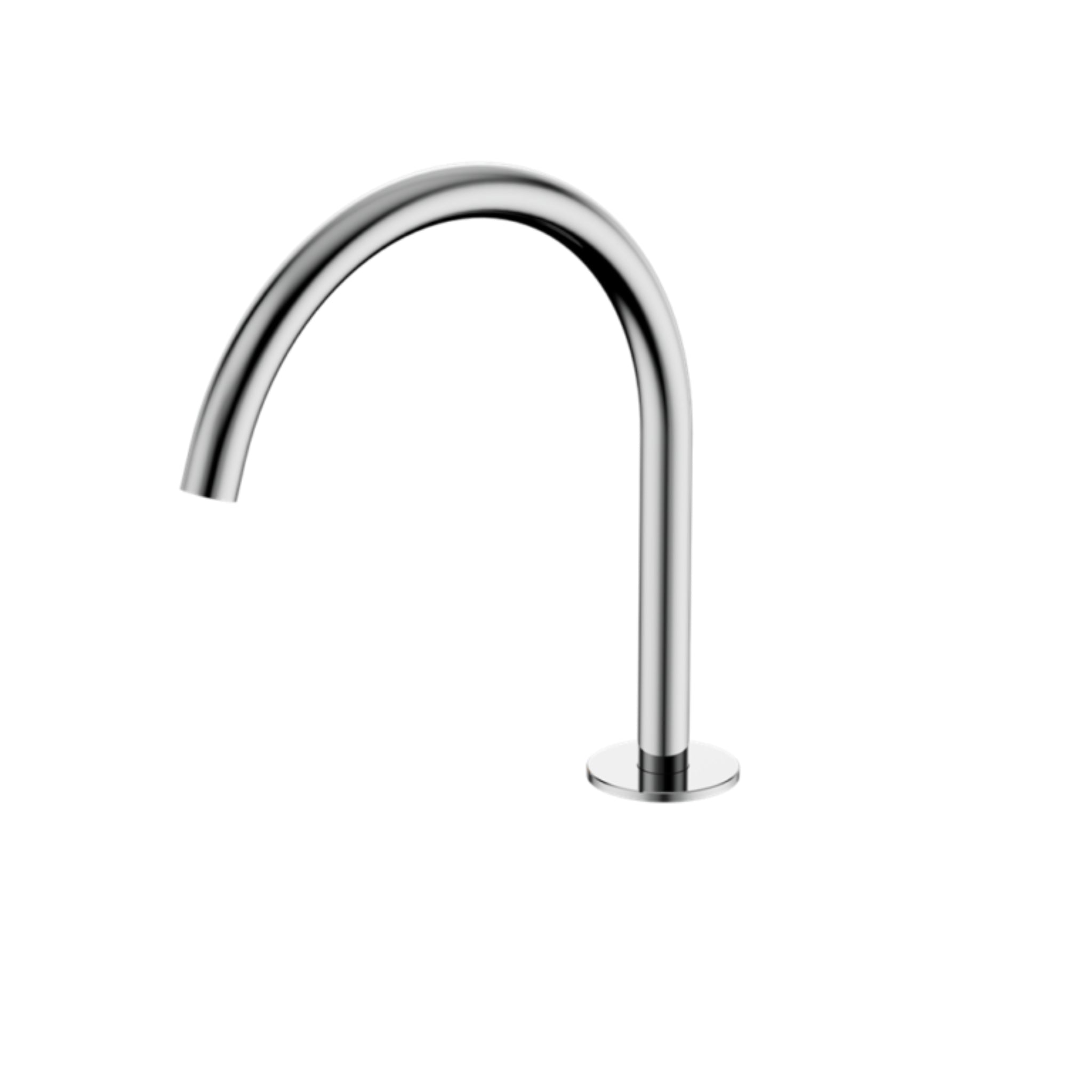 NERO SERENITY BATH/KITCHEN ARC SPOUT 260MM CHROME