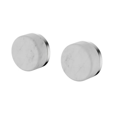 NERO SERENITY WALL TOP ASSEMBLY WITH CARRARA HANDLE CHROME