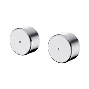 NERO SERENITY WALL TOP ASSEMBLY WITH METAL HANDLE CHROME