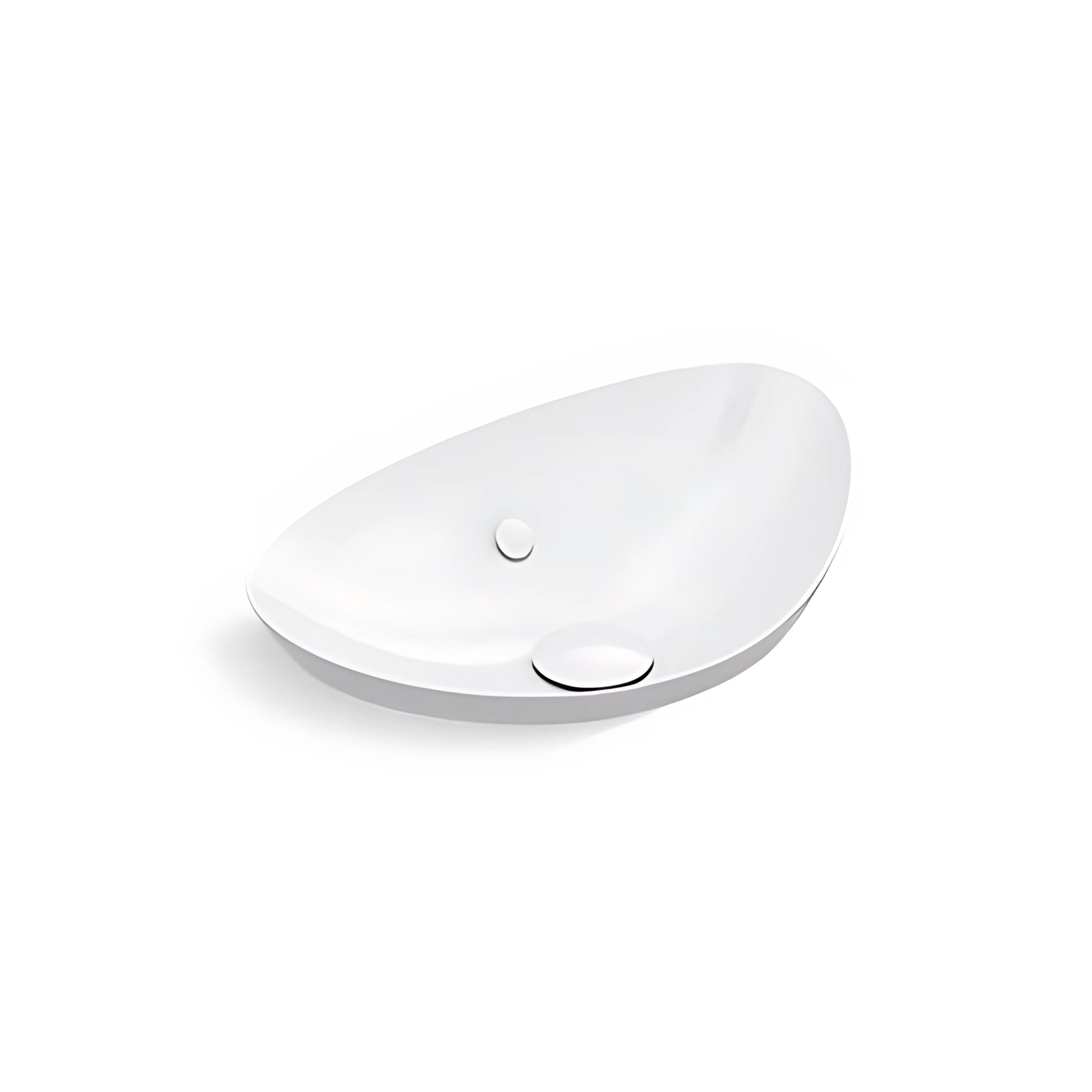 KOHLER VEIL SEMI INSET BASIN WHITE 530MM