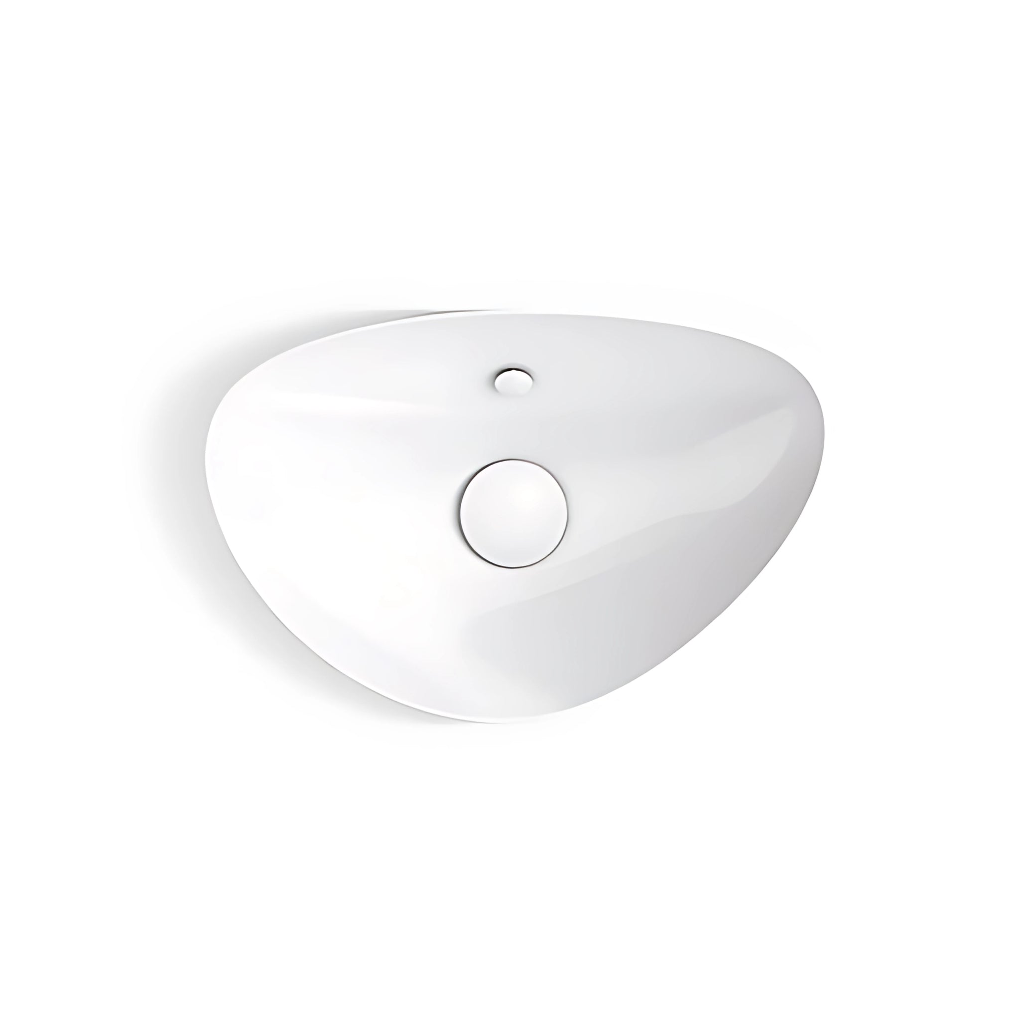KOHLER VEIL SEMI INSET BASIN WHITE 530MM