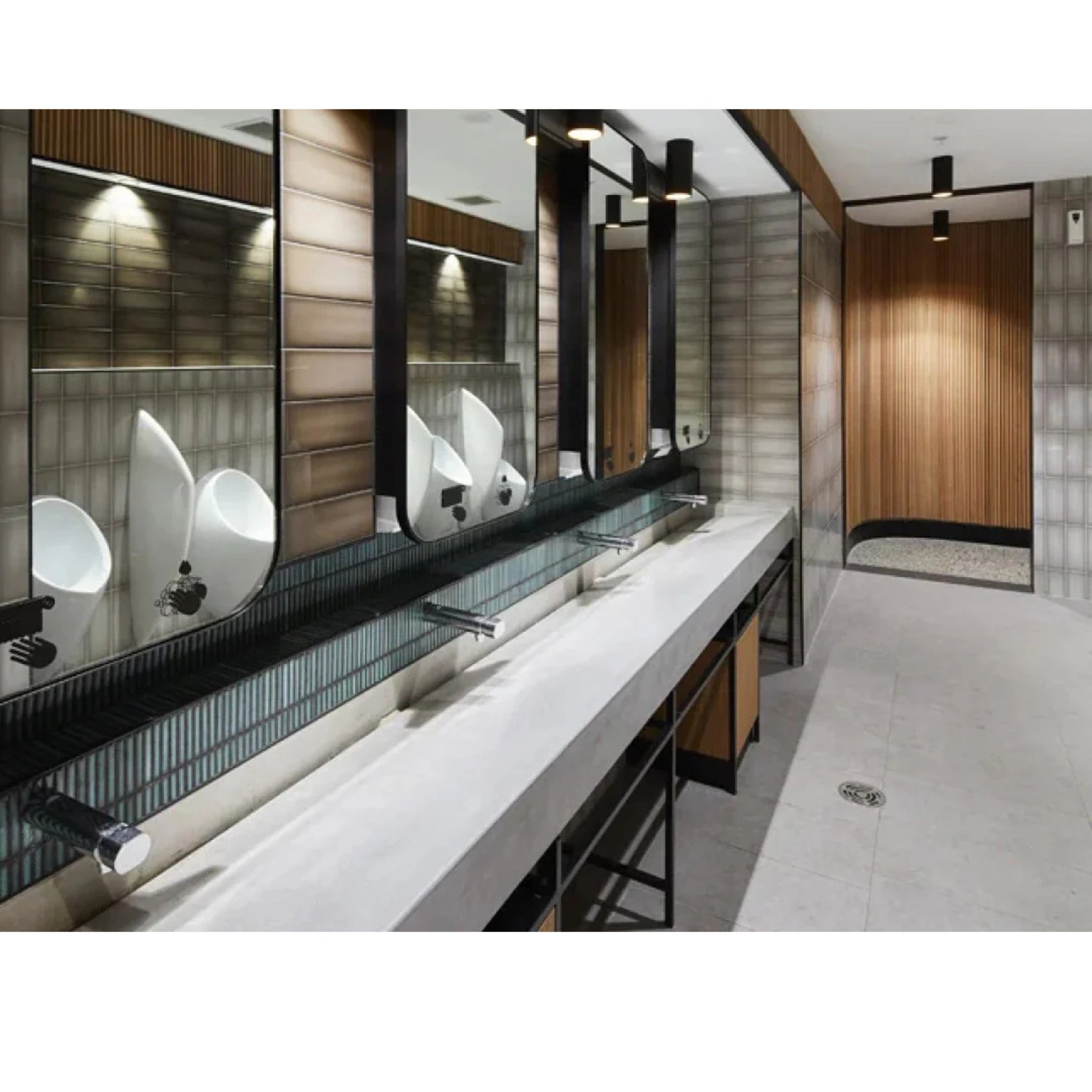 CONCRETE STUDIO DARBAL SINGLE WASH PLANE WALL HUNG BASIN (AVAILABLE IN 900MM, 1200MM, 1500MM, 1800MM AND 2100MM)