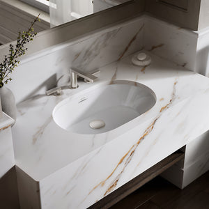 KOHLER BRAZN OVAL UNDER COUNTER BASIN WHITE 616MM