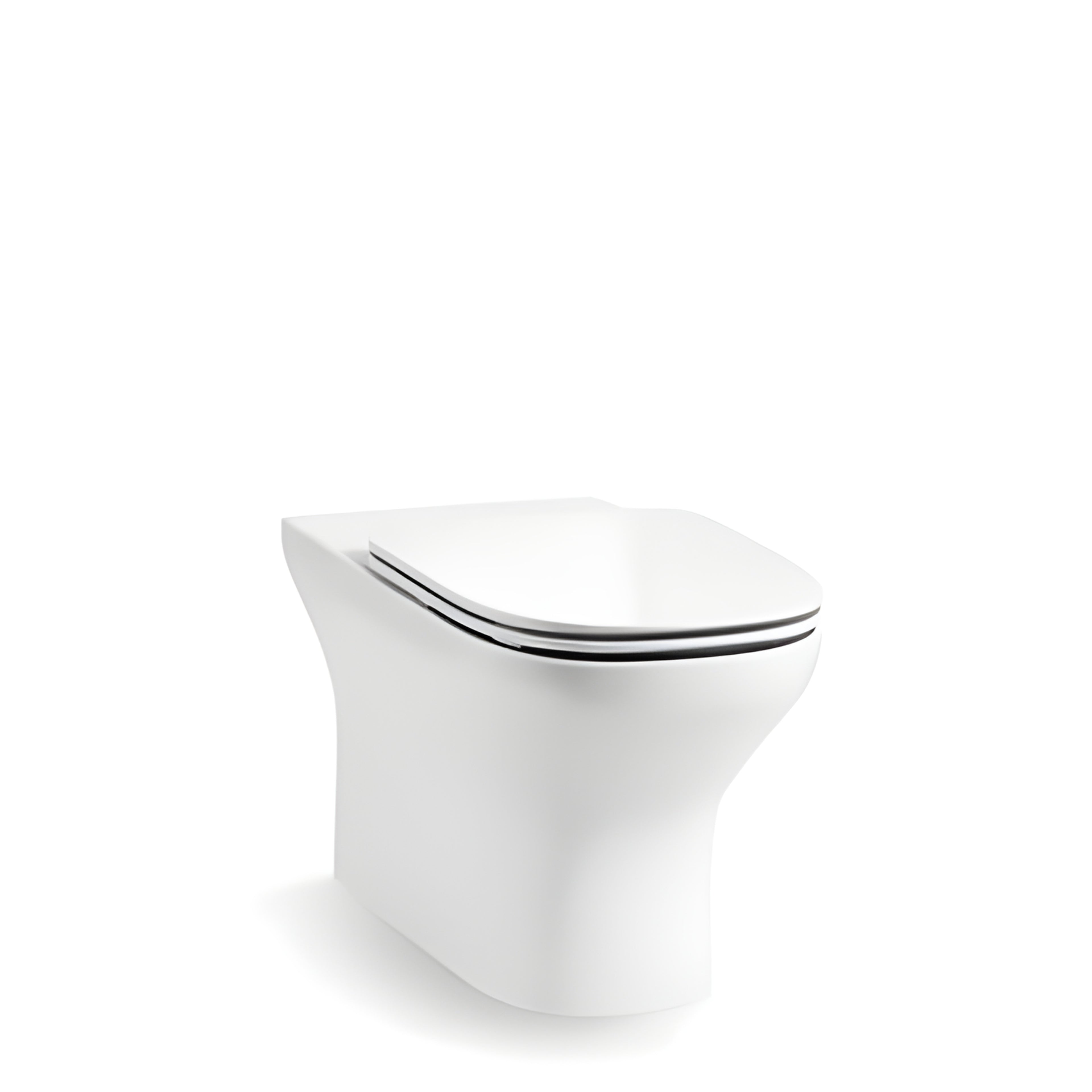 KOHLER MODERNLIFE WALL FACED TOILET WITH ELITE SEAT GLOSS WHITE