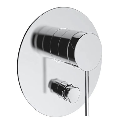 KOHLER COMPONENTS SHOWER / BATH WALL DIVERTER MIXER WITH PIN LEVER HANDLE & VALVE COMPLETE KIT CHROME