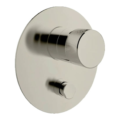 KOHLER COMPONENTS SHOWER / BATH WALL DIVERTER MIXER WITH OYL HANDLE & VALVE COMPLETE KIT BRUSHED NICKEL
