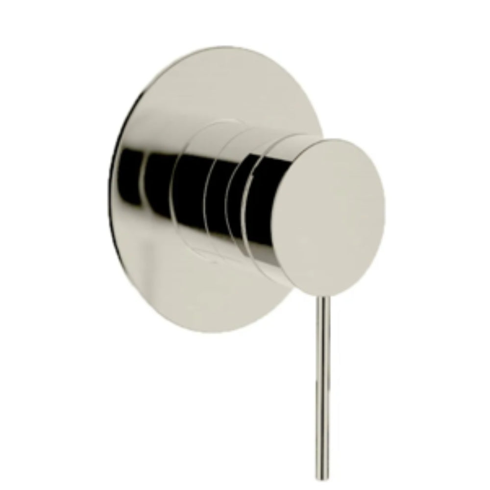 KOHLER COMPONENTS SHOWER / BATH WALL MIXER WITH PIN LEVER HANDLE & VALVE COMPLETE KIT BRUSHED NICKEL