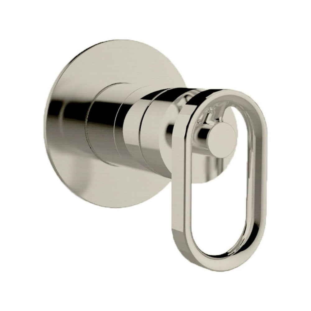 KOHLER COMPONENTS SHOWER / BATH WALL MIXER WITH INDUSTRIAL HANDLE & VALVE COMPLETE KIT BRUSHED NICKEL
