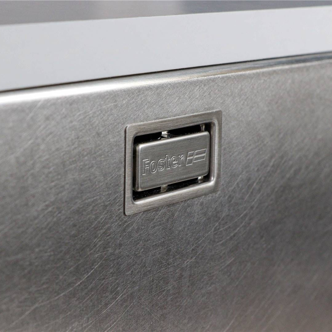 Linsol Foster KE Sink Undermount Foster Vintage Brushed Stainless 440mm angle view