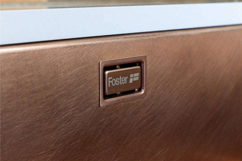 Linsol Foster KE Sink Undermount Foster Vintage Copper 440mm angle view