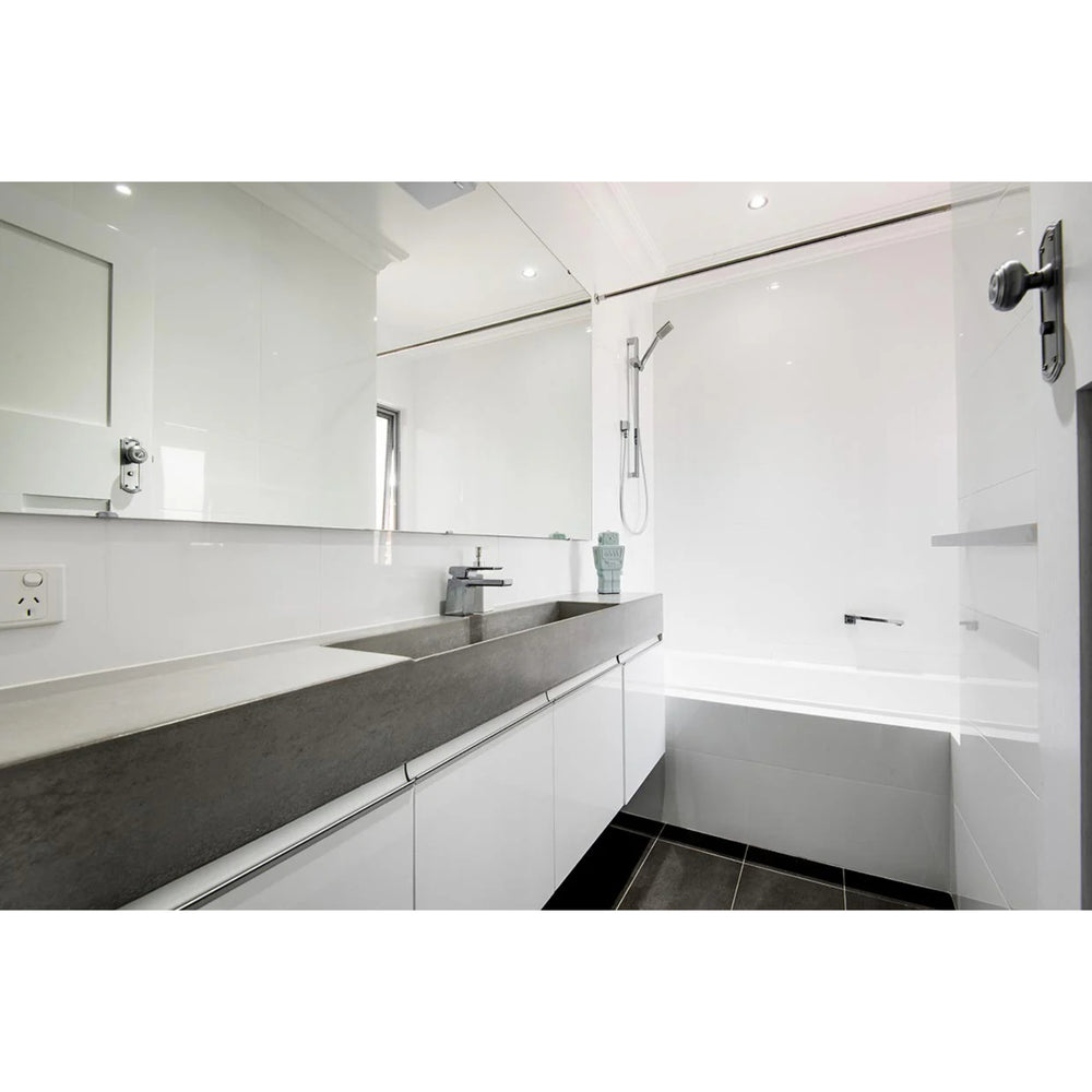 CONCRETE STUDIO DARBAL SINGLE WASH PLANE WALL HUNG BASIN (AVAILABLE IN 900MM, 1200MM, 1500MM, 1800MM AND 2100MM)