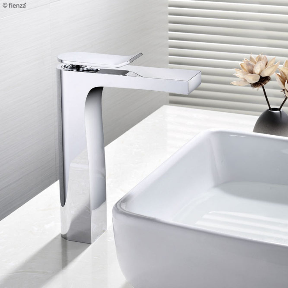 FIENZA LINCOLN TALL BASIN MIXER 270MM CHROME