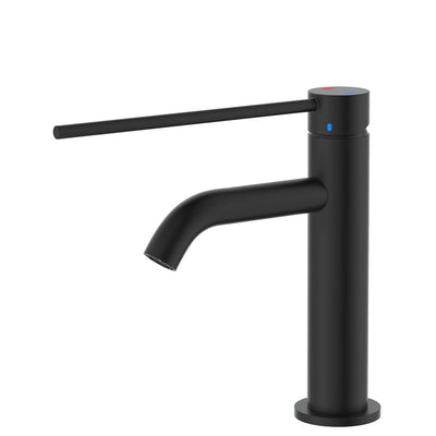 FIENZA KAYA CARE BASIN MIXER 189MM MATTE BLACK
