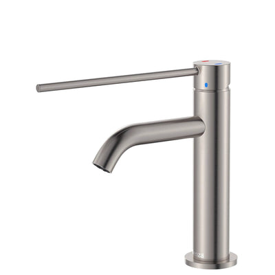 FIENZA KAYA CARE BASIN MIXER 189MM BRUSHED NICKEL