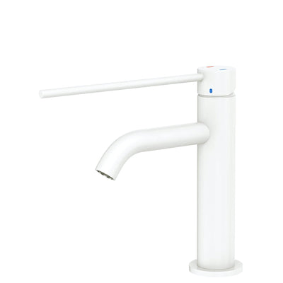 FIENZA KAYA CARE BASIN MIXER 189MM MATTE WHITE