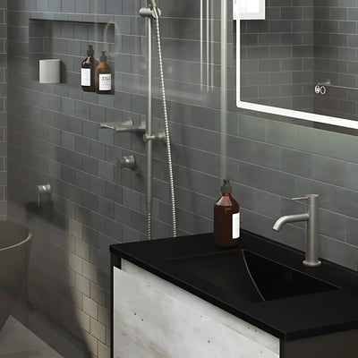 FIENZA KAYA BASIN MIXER 189MM GUN METAL