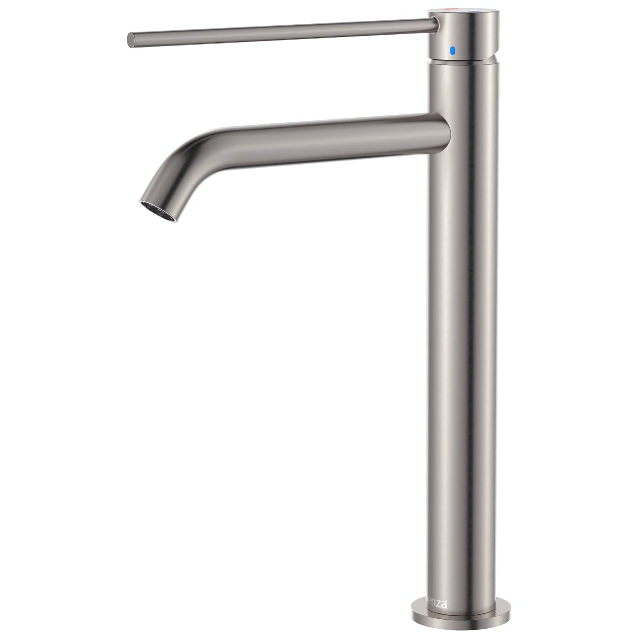 FIENZA KAYA CARE TALL BASIN MIXER 300MM BRUSHED NICKEL