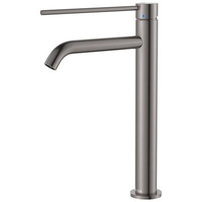 FIENZA KAYA CARE TALL BASIN MIXER 300MM GUN METAL