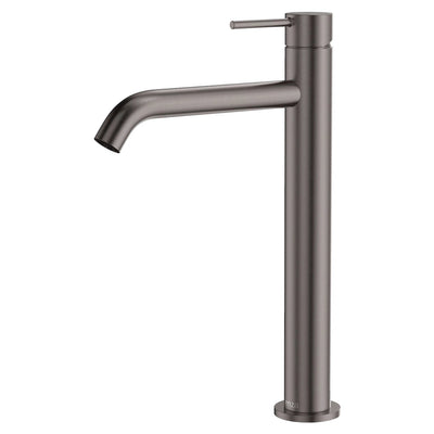 FIENZA KAYA TALL BASIN MIXER 300MM GUN METAL