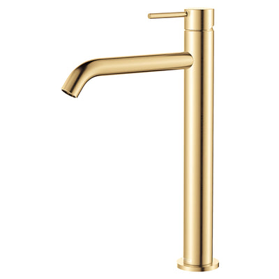 FIENZA KAYA TALL BASIN MIXER 300MM URBAN BRASS