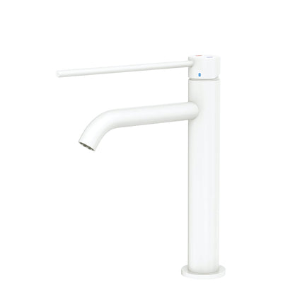 FIENZA KAYA CARE BASIN MIXER 244MM MATTE WHITE