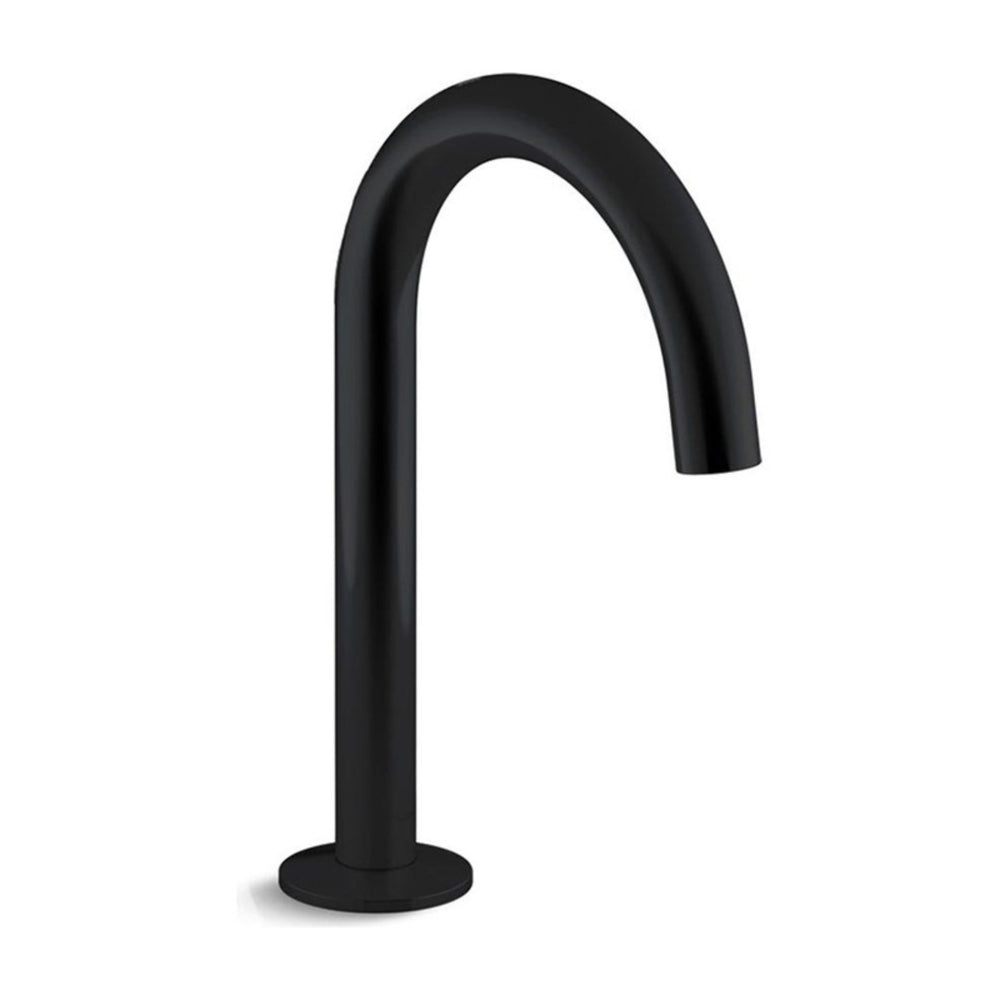 KOHLER COMPONENTS HOB MOUNT TUBE BATH SPOUT 191MM MATTE BLACK