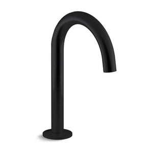 KOHLER COMPONENTS HOB MOUNT TUBE BATH SPOUT 191MM MATTE BLACK