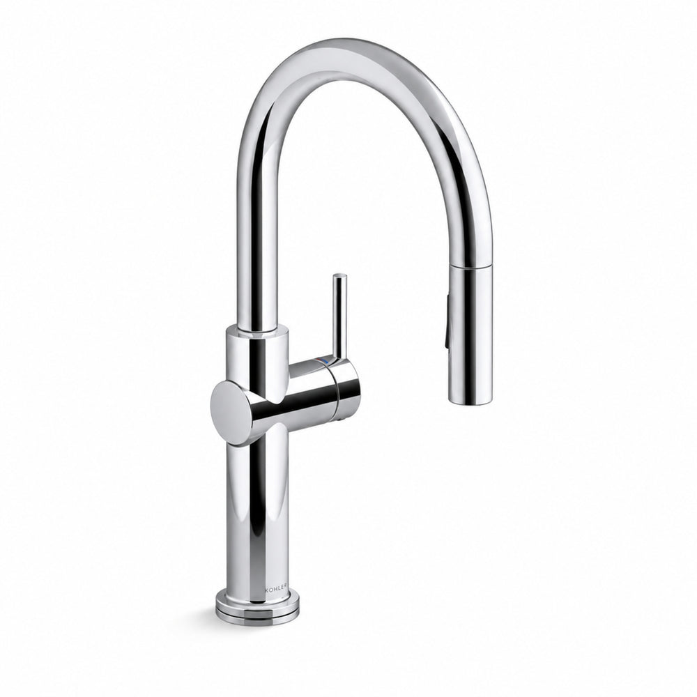 KOHLER CRUE PULL-DOWN KITCHEN MIXER 434MM CHROME