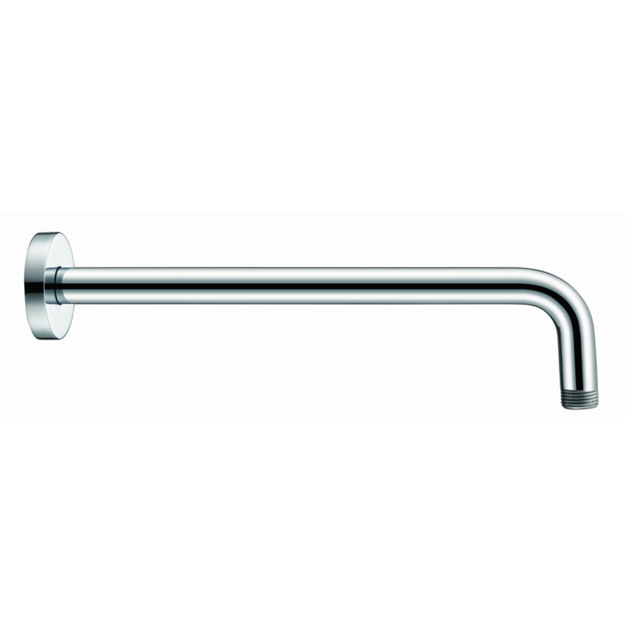 IKON ROUND HORIZONTAL SHOWER ARM 400MM CHROME