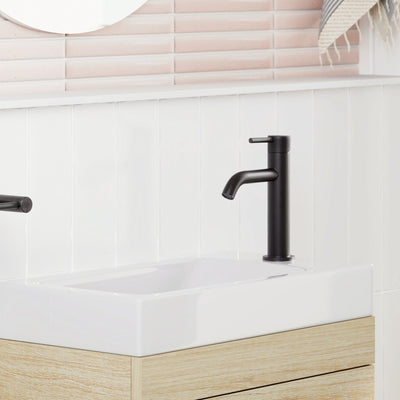 FIENZA AXLE BASIN MIXER191MM MATTE BLACK