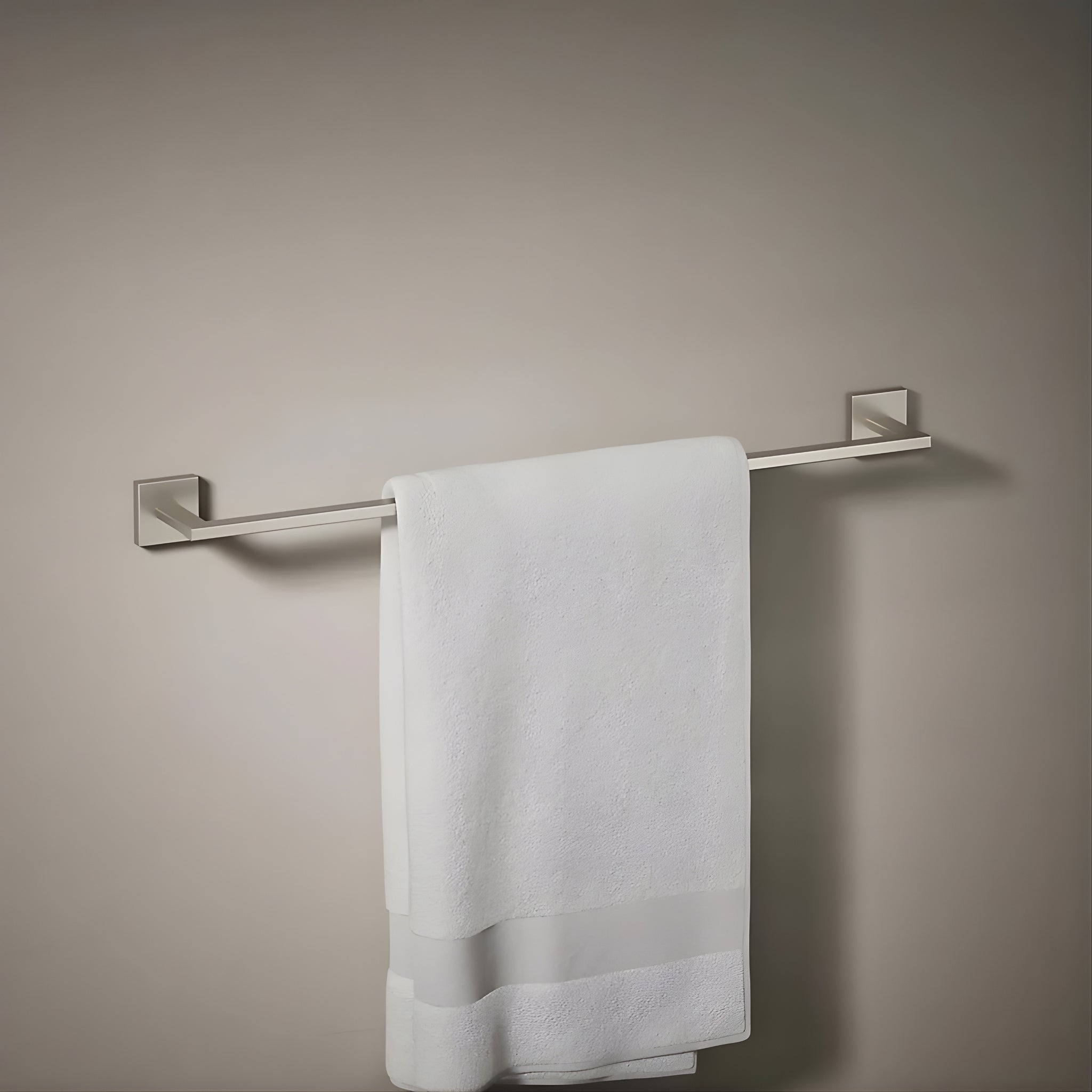 KOHLER SQUARE TOWEL BAR BRUSHED NICKEL (AVAILABLE IN 305MM, 457MM, AND 610MM)