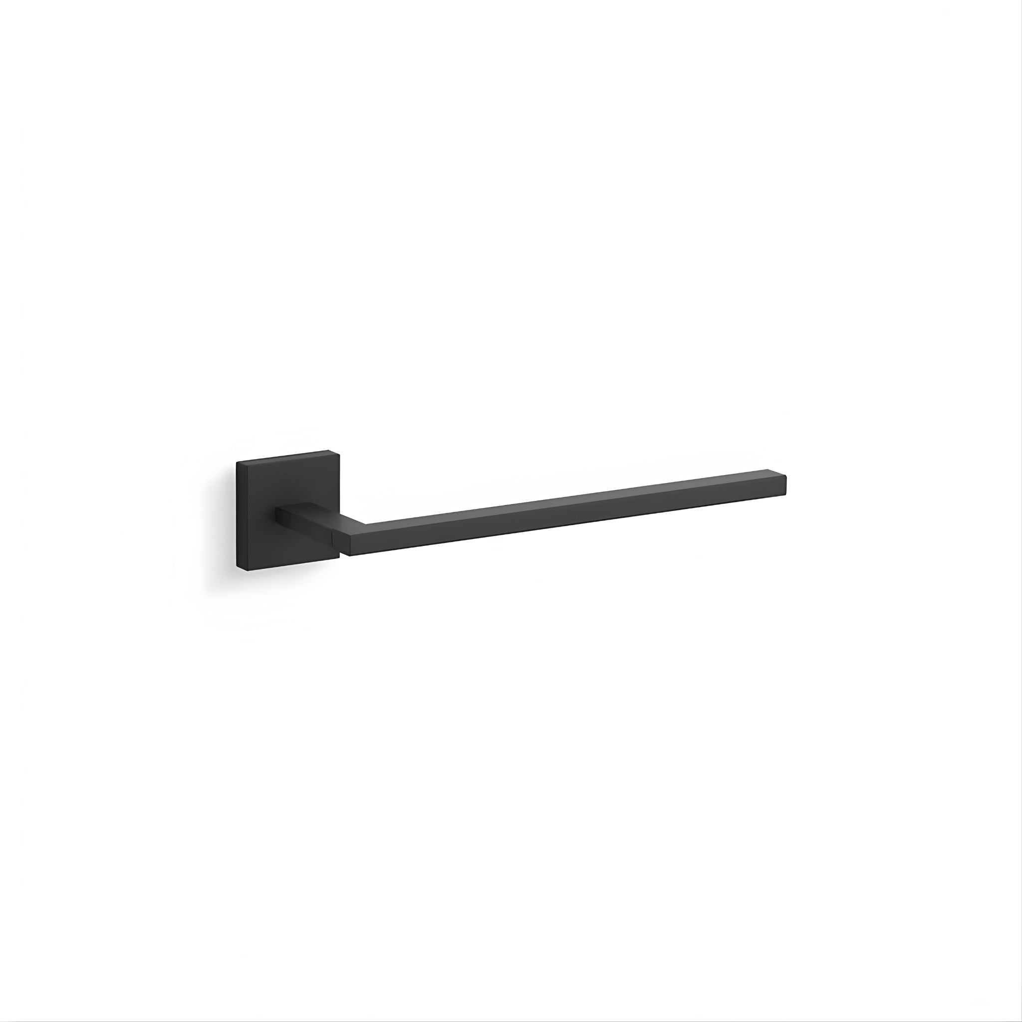 KOHLER SQUARE TOWEL ARM 254MM MATTE BLACK