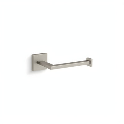 KOHLER SQUARE TOILET PAPER HOLDER 159MM BRUSHED NICKEL