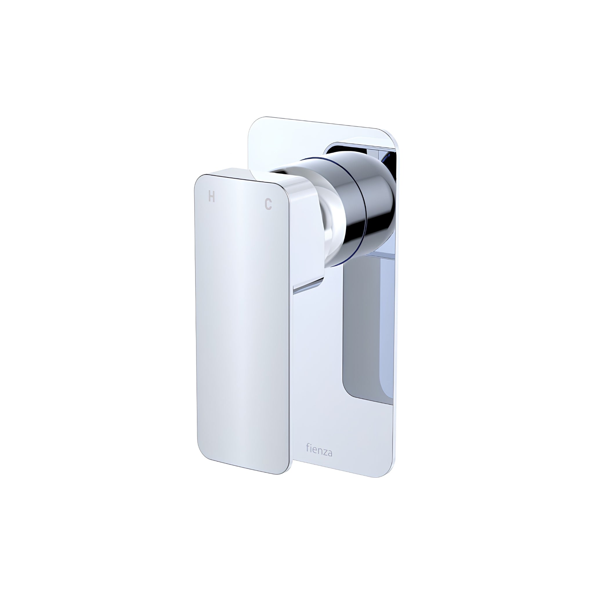 FIENZA TONO LEAD FREE WALL MIXER RECTANGULAR PLATE CHROME