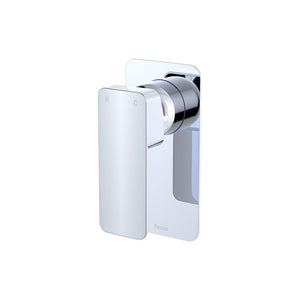 FIENZA TONO WALL MIXER RECTANGULAR PLATE CHROME
