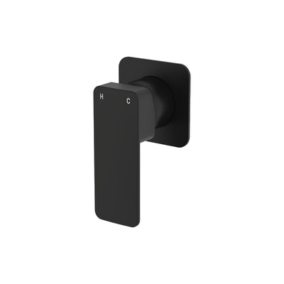FIENZA TONO LEAD FREE WALL MIXER SQUARE PLATE MATTE BLACK