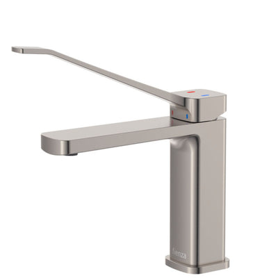 FIENZA TONO CARE BASIN MIXER 154MM BRUSHED NICKEL