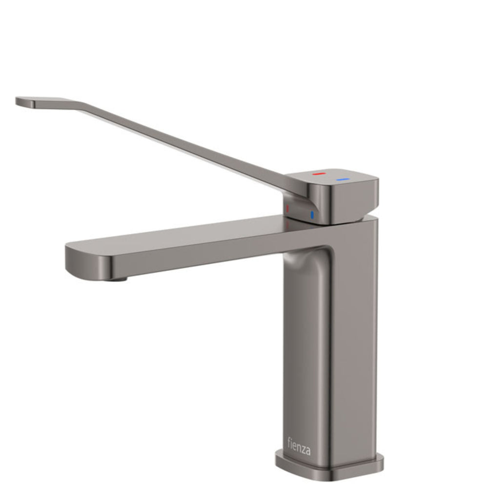 FIENZA TONO CARE BASIN MIXER 154MM GUN METAL