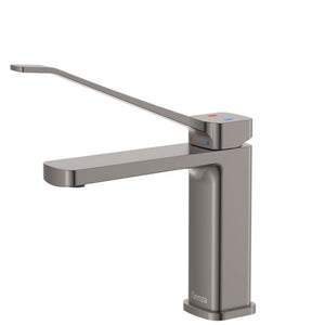 FIENZA TONO CARE BASIN MIXER 154MM GUN METAL