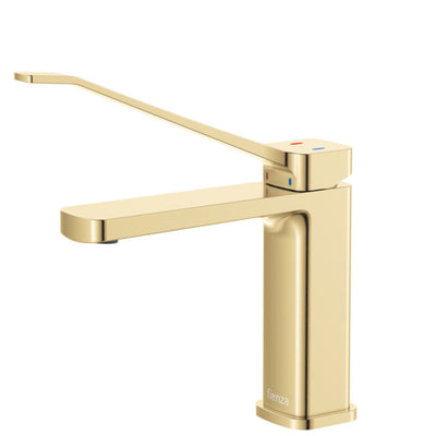 FIENZA TONO CARE BASIN MIXER 154MM URBAN BRASS